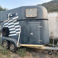 Trailer per cavalli 2 posti