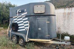 Trailer per cavalli 2 posti