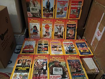 LOTTO DI 17 VIDEOCASSETTE FANTOZZI