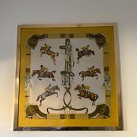 Quadro Foulard Hermes Jumping