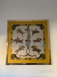 Quadro Foulard Hermes Jumping