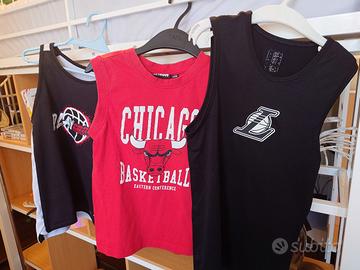 3 Canotte Basket Bambino 7 Anni