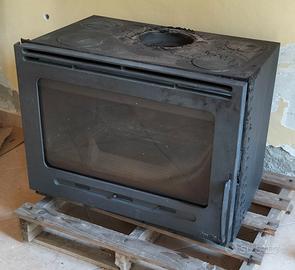 Inserto in ghisa per caminetto a legna (Deville)