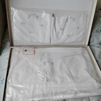 Parure Vintage matrimoniale co ricamo a mano