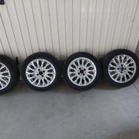cerchi fiat 500 con gomme invernali 