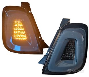 Fari posteriori TUBE FULL LED Fiat 500 ROSSI