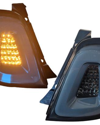 Fari posteriori TUBE FULL LED Fiat 500 ROSSI