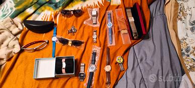 Lotto orologi + occhiali