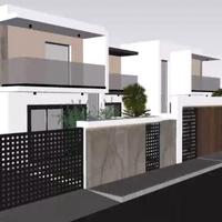 Ville in costruzione con ampio spazio esterno