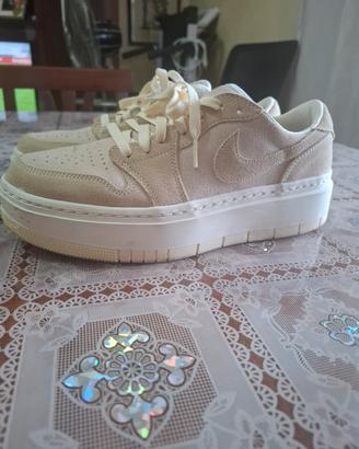 scarpe Nike Air Jordan 1 Elevate Low n41 beige