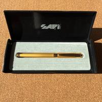 Penna SAPI originale placcata oro nuova con garanz