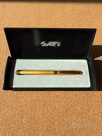Penna SAPI originale placcata oro nuova con garanz