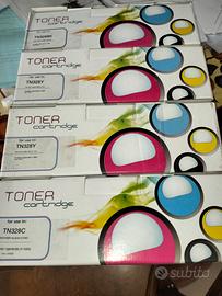 4 toner x varie stampanti 
