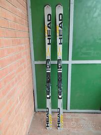 sci head  gs 185 cm. da gigante, attacchi marker.