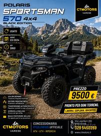 Polaris Sportsman 570 4x4 BLACK EDITION