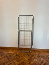 1 stendibiancheria pieghevole in metallo
