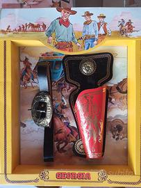 Cinturone e fondina da cowboy