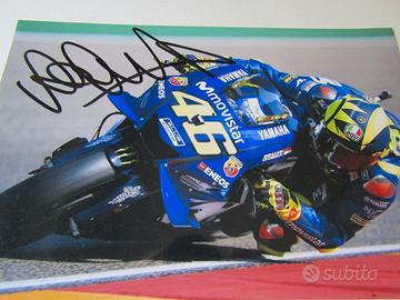 Valentino Rossi  autografo su foto