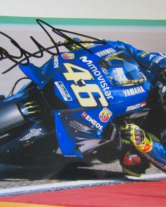 Valentino Rossi  autografo su foto