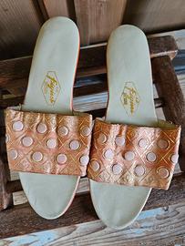 F.lli Figini Varese pantofole vintage anni '60