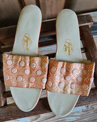 F.lli Figini Varese pantofole vintage anni '60