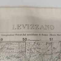 mappa topografica militare 