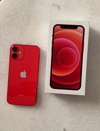 Iphone 12 mini 128 GB - Red Product - Rarissimo