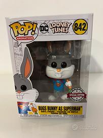 Funko pop Bugs Bunny as Superman Looney Tunes