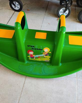 Dondolo per bambini in plastica per esterni 