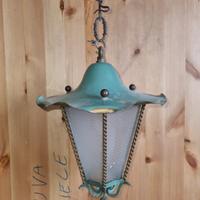 lampada a lanterna tutta originale d'epoca 