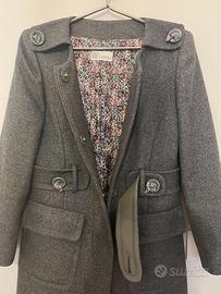 Cappotto grigio in lana - Valentino originale