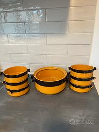 Set piatti Rometti Umbertide colonna