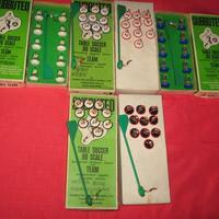 6 squadre  subbuteo anni 70