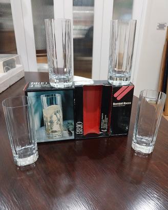 Set n. 4 bicchieri aperitivo Bormioli mod. Brio