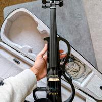 Violino Elettrico Silent 3/4 - Nero Metallizzato