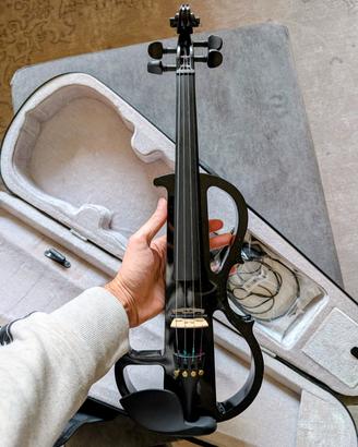 Violino Elettrico Silent 3/4 - Nero Metallizzato