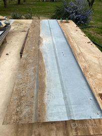 Lamiera zincata per serra