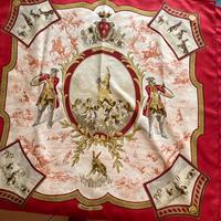 Foulard seta vintage Carrè Hermes-Paris