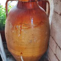 Antica giara pugliese di metà 800 capasone rustico