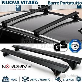 Barre da Tetto per Suzuki Vitara in Alluminio Nero