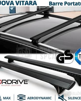 Barre da Tetto per Suzuki Vitara in Alluminio Nero