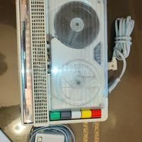 Registratore a nastro Geloso G 257 con microfono