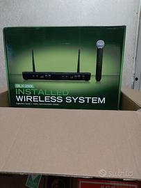 Radiomicrofoni wireless doppio compatibile BLX-288