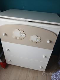 Fasciatoio+Lettino e paracolpi