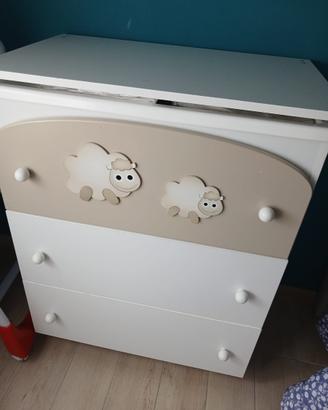 Fasciatoio+Lettino e paracolpi