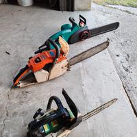 Motoseghe: Stihl, Black e Deker e Bosch 