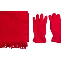 Sciarpa e guanti pile Dubin