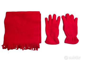 Sciarpa e guanti pile Dubin