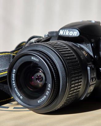 Nikon D3100 + 18-55mm f/3.5-5.6 + 55-300mm f/4.5-5