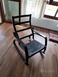 Struttura sedia a dondolo ikea  poang 